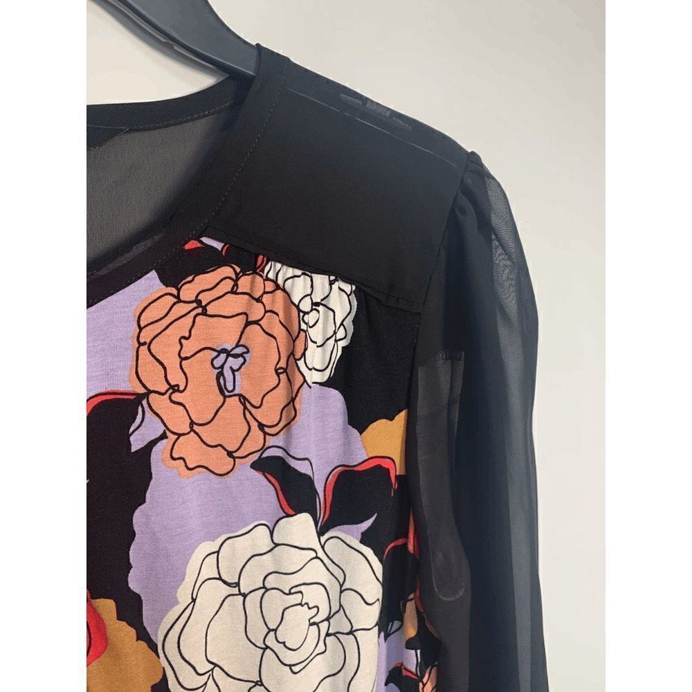 Next Long Sleeve Floral Shirt - Picture 2 of 8